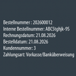 (Bild für) Interne Bestellnummer für Zen Cart 1.5.7k deutsch - zur Selbstinstallation